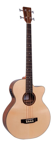 Baixolão Rozini Rbx920 At.n.lp Premium Eletroacústico Cor Natural Orientação Da Mão Destro
