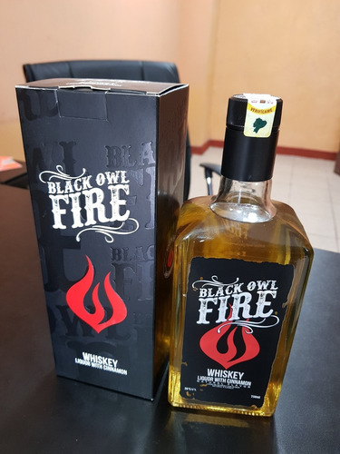 Whisky Owl Fire 750ml 100% Original