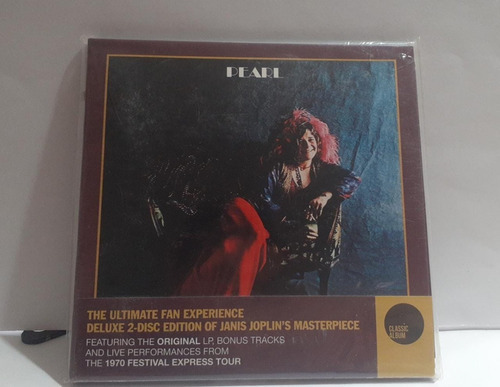 Janis Joplin Pearl Deluxe 2 Cd´s Edition Importado