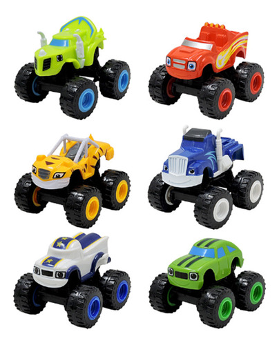 Blaze Y Los Juguetes De Monster Machines Vehículos De Bl [u]