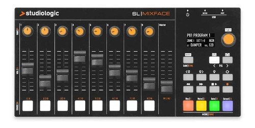 Midi Daw Studiologic Sl Mixface Controlador + Rocker Music