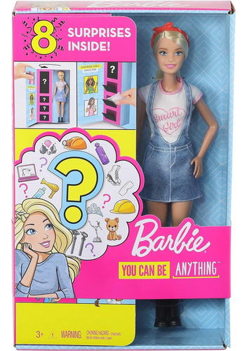 Barbie Quiero Ser, Sorpesa Descubre Profesiones Sorpresa