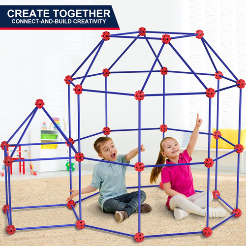 Construcción De Fortalezas Para Niños 180 Pcs Juego Creativo
