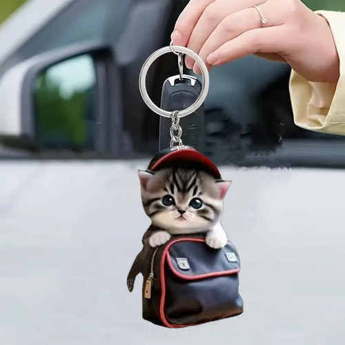 Mochila Plana Acrílica R, Nueva Decoración Colgante 9693