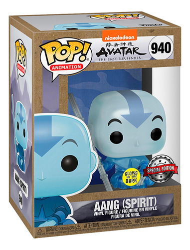Funko Pop! Avatar: Aang Spirit Glow In The Dark