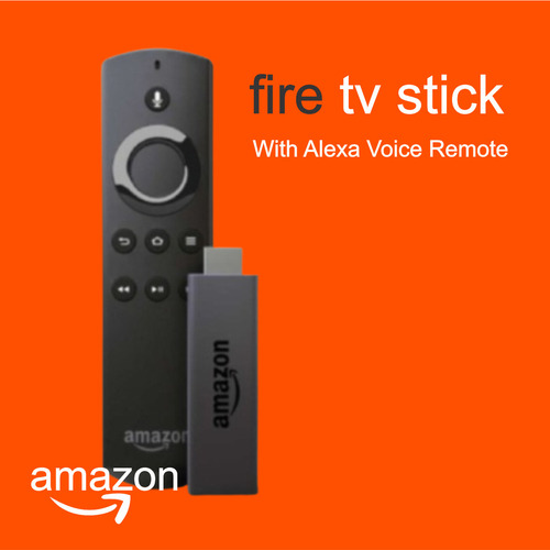 Fire Tv Stick Lite 2a Geração Alexa Amazon Bivolt Cor Preto Preto Padrão