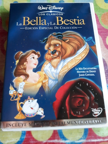 Dvd  La Bella Y La Bestia Edición Especial