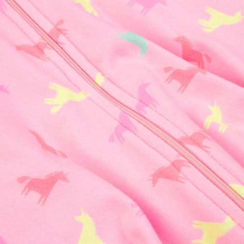 Imagen 9 de 9 de Disfraz Unicornio Bebe Niña Rosado Alta Calidad 3 Piezas
