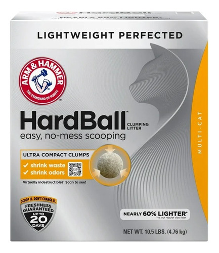 Arm & Hammer Hardball Arena Aglutinante Ligera 10.5 Lbs.