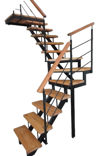 Escaleras De Hierro Y Madera 