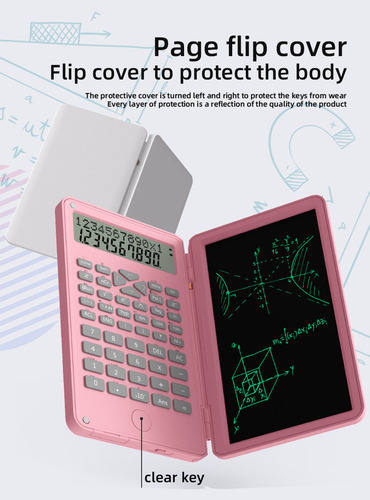 Jidihu Calculadora Científica De 4 Peças Com Tablet Lcd