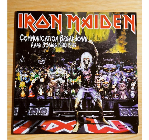 Iron Maiden Lp Communication Breakdown  B'sides 1990-1996