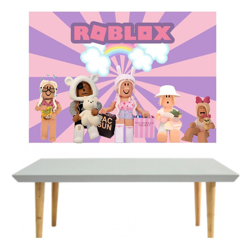 Kit Festa Roblox 1 Painel Poli Banner 