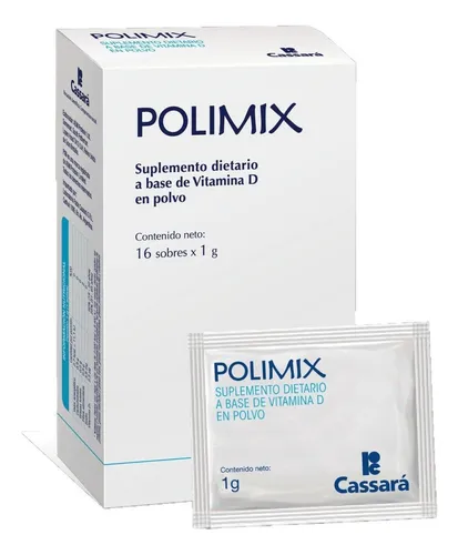 comprar Polimix Probiótico Prebiótico 7 Cepas Prebióticas 16 Sobres