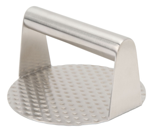 Hamburger Press Smashed Burger, De Acero Inoxidable, Redonda