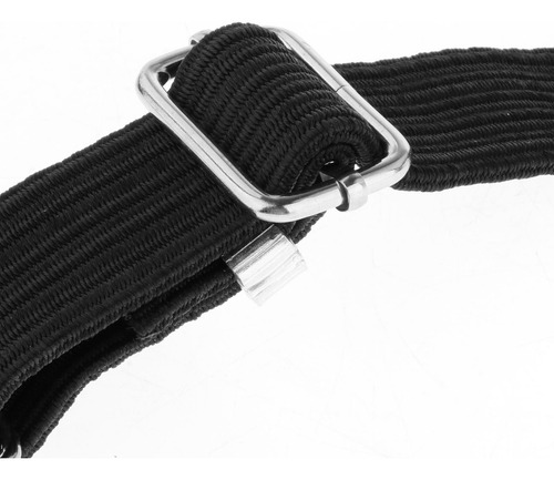 4 Cordón Elástico De Látex Carros De Mano Correa Negro 1m