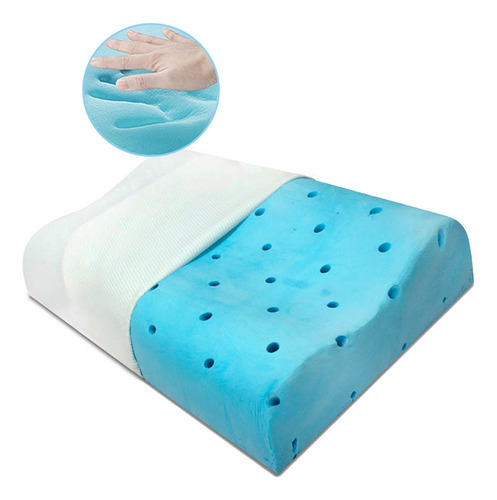 Almohada Cervical Memory Foam Infusión Gel - Memorygel