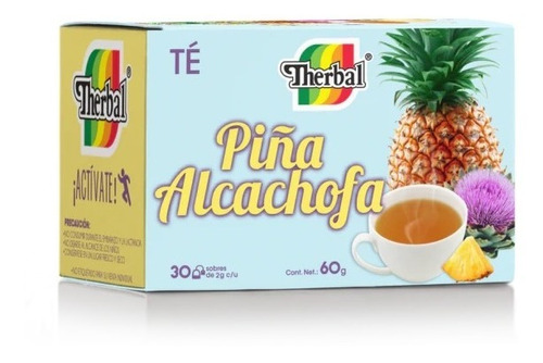 Infusión Piña Alcachofa 30 Sobres 60g Therbal