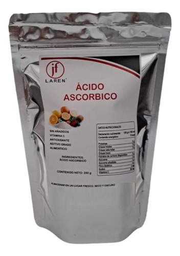 Acido Ascorbico Granel 250g Jf Laren