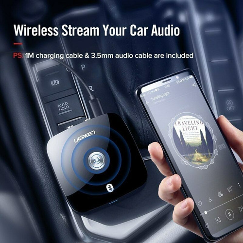 Imagen 9 de 9 de Receptor De Audio Bluetooth V5 Ugreen + Cable 2rca