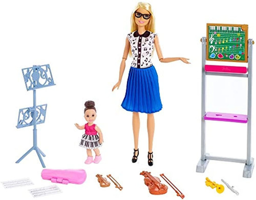 Muñecas Muñeca Barbie Para Profesor De Música, Rubia