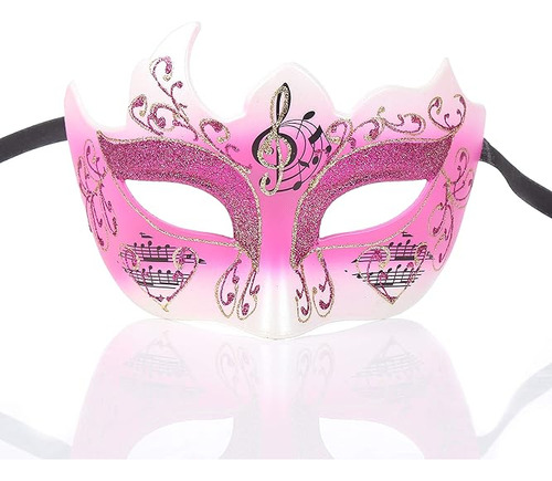 Masquerade Halloween Cosplay Veneciano Carnaval Pintada Medi