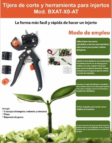 2 Tijeras De Podar Para Árboles Y Plantas De Jardín, Injer