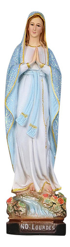 Figura De La Madre María En La Base Para Decoración De Estat