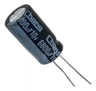 2 Pçs - Capacitor Eletrolitico 6800x10v - 6800uf X 10v