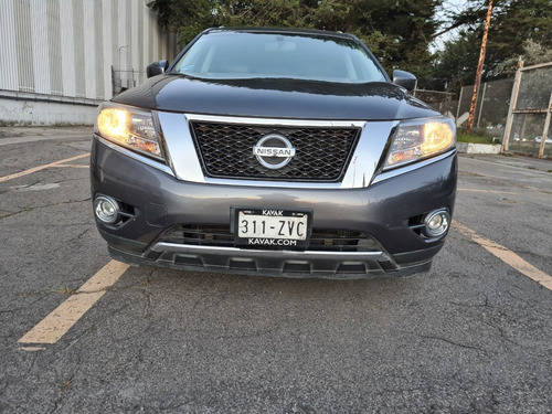 Imagen 5 de 15 de Nissan Pathfinder Advance 2014 7 Pas Piel Qc Panoramico