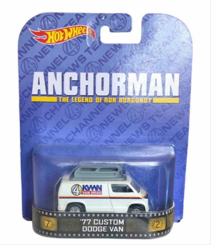 Hot Wheels Anchorman The Legend Of Ron Burgundy Dodge 49k