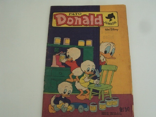 Revista Disney Pato Donald Junior # 16 Tucuman Pincel 1977