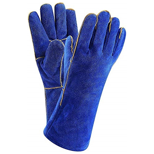 Guantes De Soldadura De 14'' Resistente Al Calor