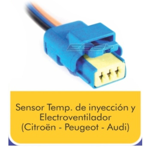 Ficha Sensor Temperatura Inyeccion Y Electroventilador 1606