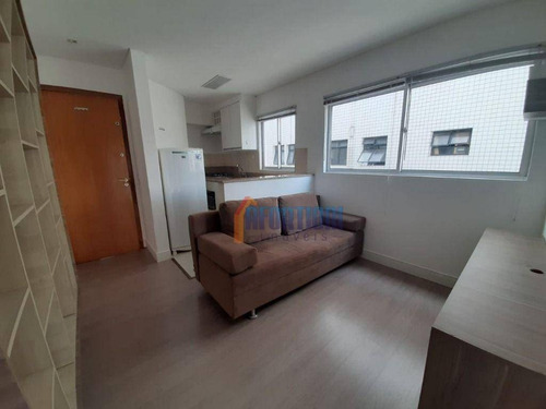 Apartamento Com 1 Dormitório Para Alugar, 34 M² Por R$ 1.300,00/mês - Juvevê - Curitiba/pr - Ap0537