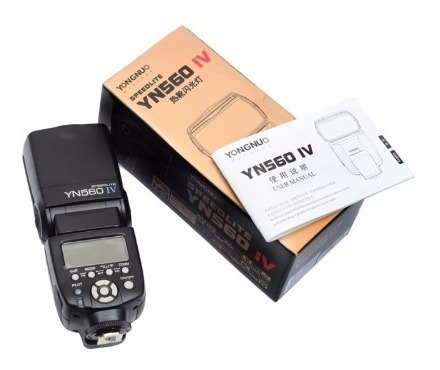 Imagen 5 de 7 de Flash Yongnuo Yn560 Iv Con Difusor Compatible Canon Y Nikon