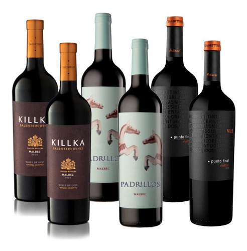 Killka - Padrillos - Punto Final (6 Vinos)