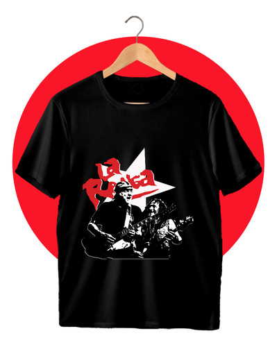 Remera Estampada Unisex La Renga 1 (0295) Rock And Films