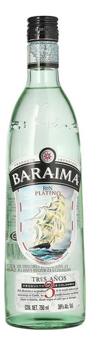 Ron Baraima Platino 3 Años 750 Ml