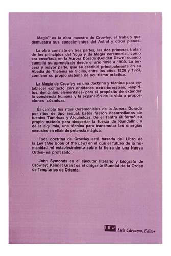 Imagen 2 de 8 de Magia En Teoría Y Practica Aleister Crowley Con Llavero
