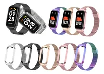 Comprar Correa Metalica Para Redmi Smart Band 2 Xiaomi Band 8 Active
