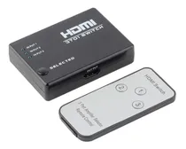 Comprar Switch Prolongador Activo Hdmi De 3 Entradas A 1 Salida Hdmi Ideal Para Tv Con 1 Sola Entrada Hdmi C\u002Fremoto