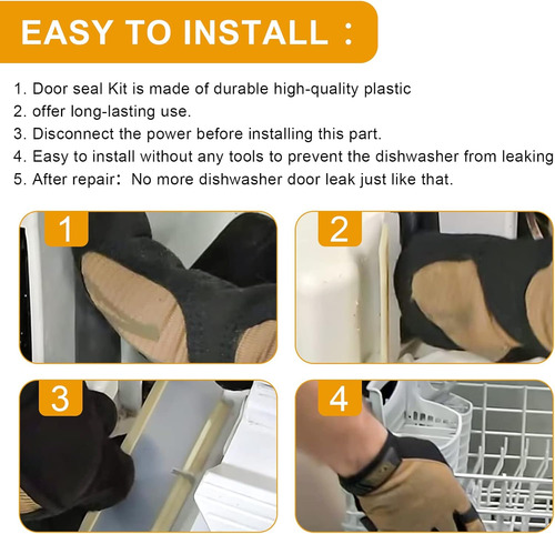 154827601 Kit Combinado De Sello De Puerta Inferior Para Lav