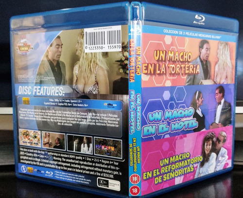 Un Macho En La Torteria + Un Macho En El Hotel Bluray Hd