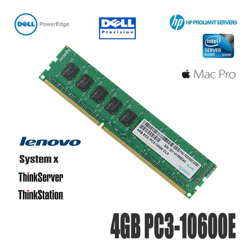 Memoria Servidor Ibm Thinkserver Ddr3 4gb Ecc Unbuffered