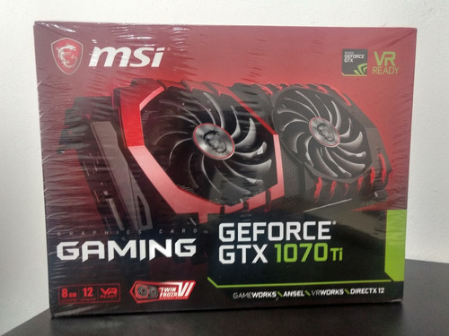 Tarjeta De Video Gtx 1070 Ti Gaming 8gb