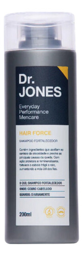  Hair Force Shampoo Fortalecedor Dr Jones - 200ml