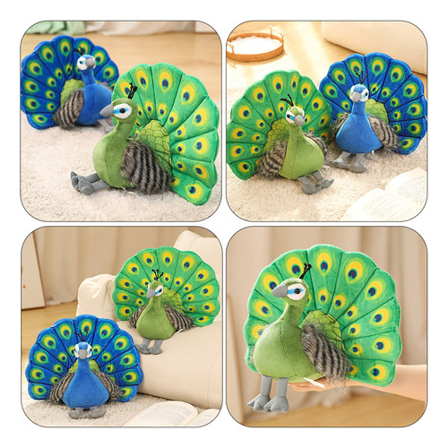 Peluche Con Forma De Pavo Real Para Niños