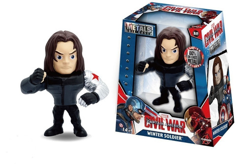 Metal Die Cast Winter Soldier Marvel Orig Pr