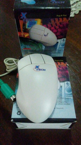 Mouse X Tech Ps2 Scroll.  Plug&play